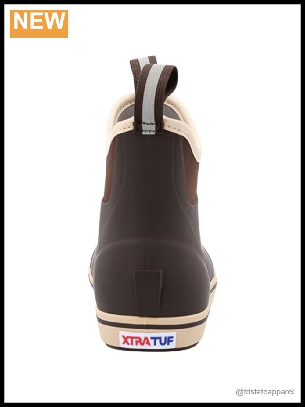 Waterproof Women's Ankle Deck Boot Slip-Resistant Neoprene Pull-On